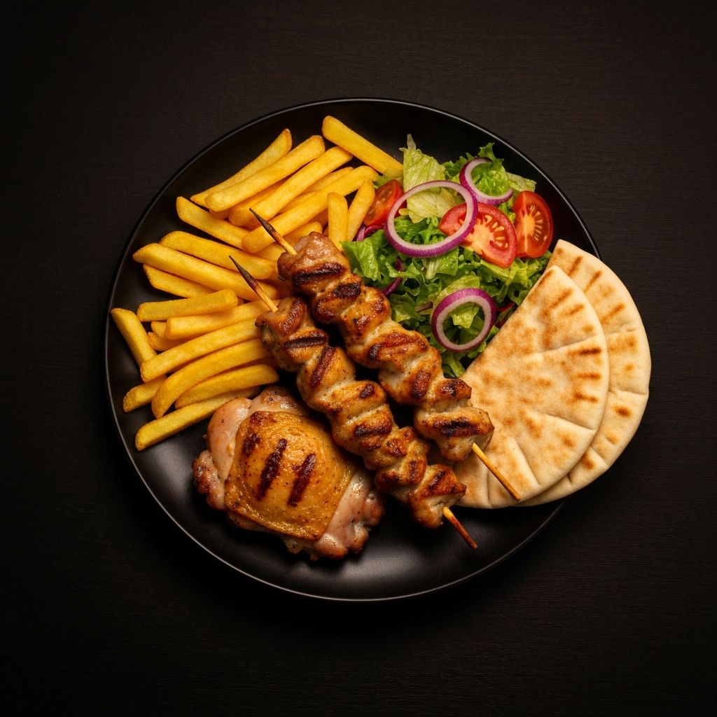 פרגיות בצלחת